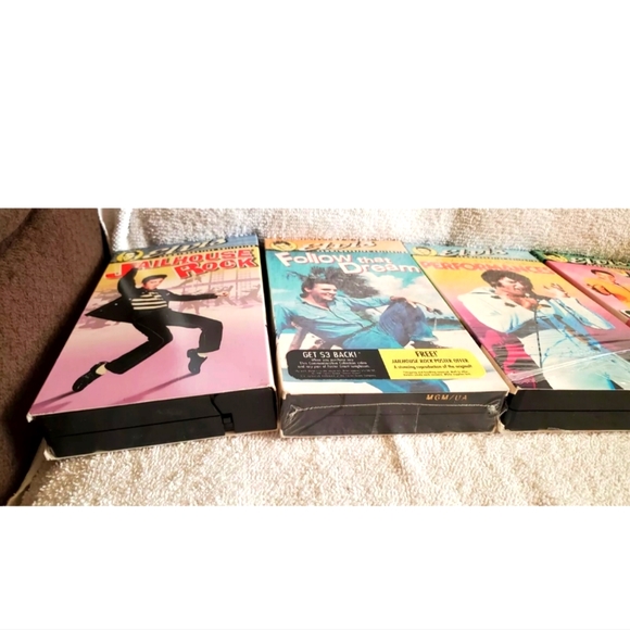 ❣️HP❣️Elvis Presley MGM Commemorative Collection Vol. 1 Vhs Set of 9 - Picture 5 of 12